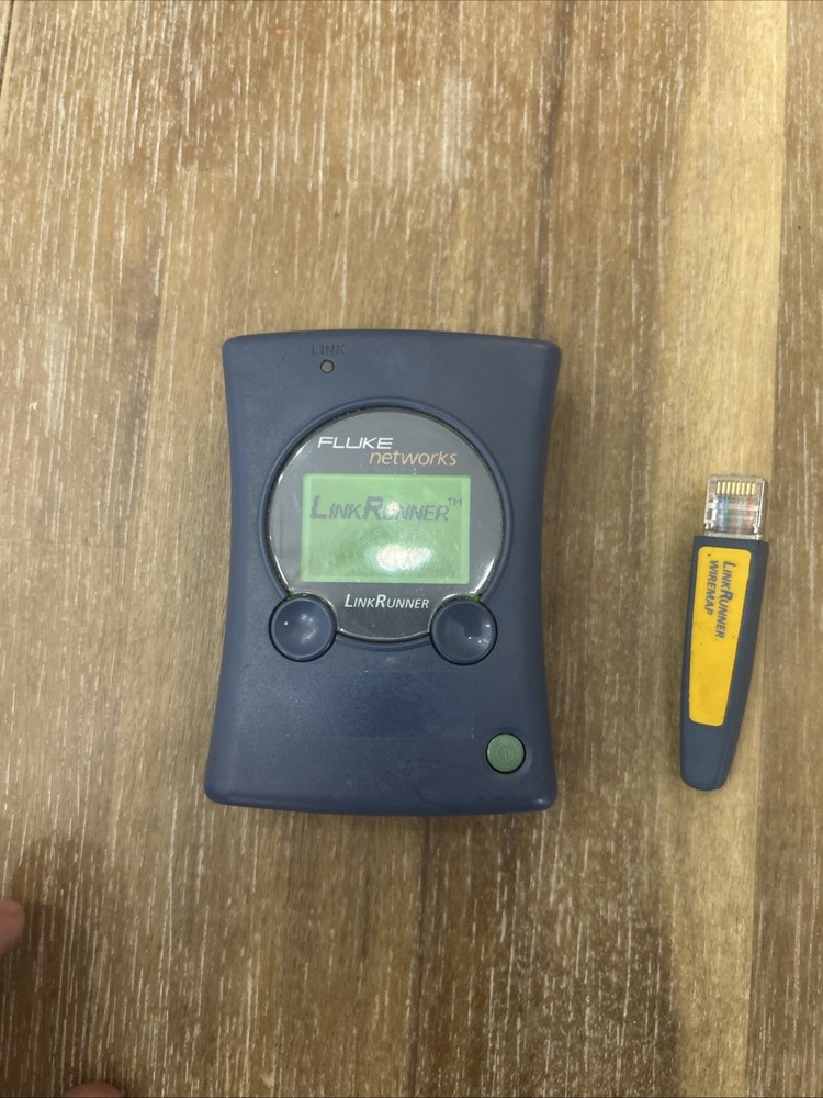 FLUKE NETWORKS LINK RUNNER NETWORK TESTER IP PING