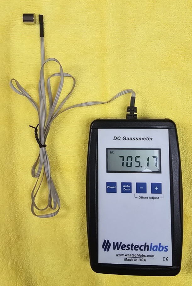 Gauss Meter. Model GM-1-HS High Sensitivity .01 Resolution