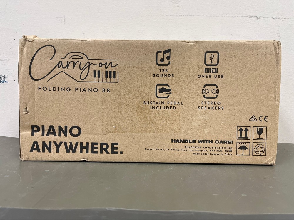Carry-On 88-Key Folding Piano and MIDI Controller