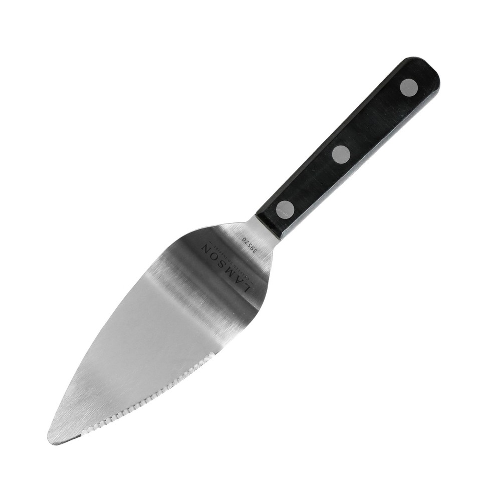 4" Pie & Cake Server, Wave Edge with Noir Ultra Durable handle