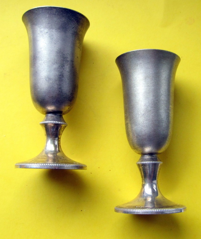 Russian Silver Vodka Cup 916"( 2 pieces) 89 gr.