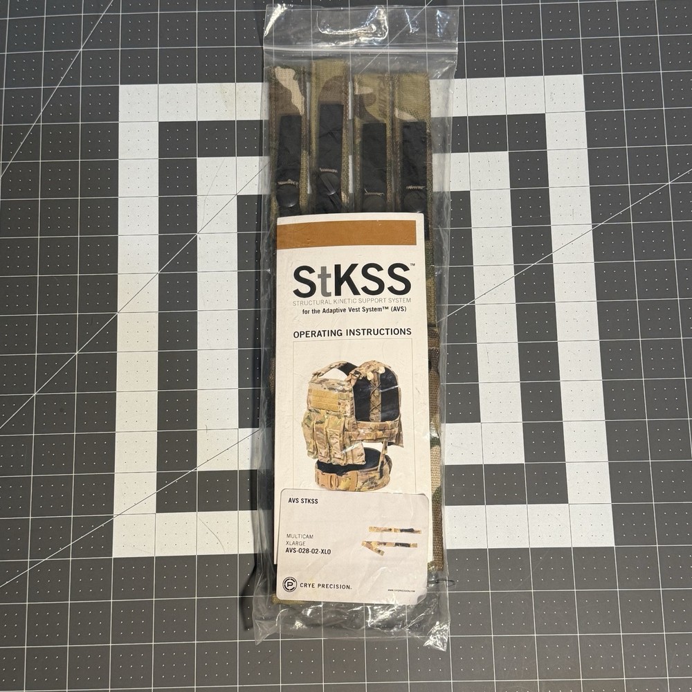 Crye Precision AVS Structural Kinetic Support System (StKSS) X-Large Multicam