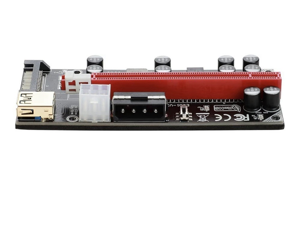 PCI-E PCIe X1 to PCle X16 Powered USB3.0 GPU Riser Extender Adapter