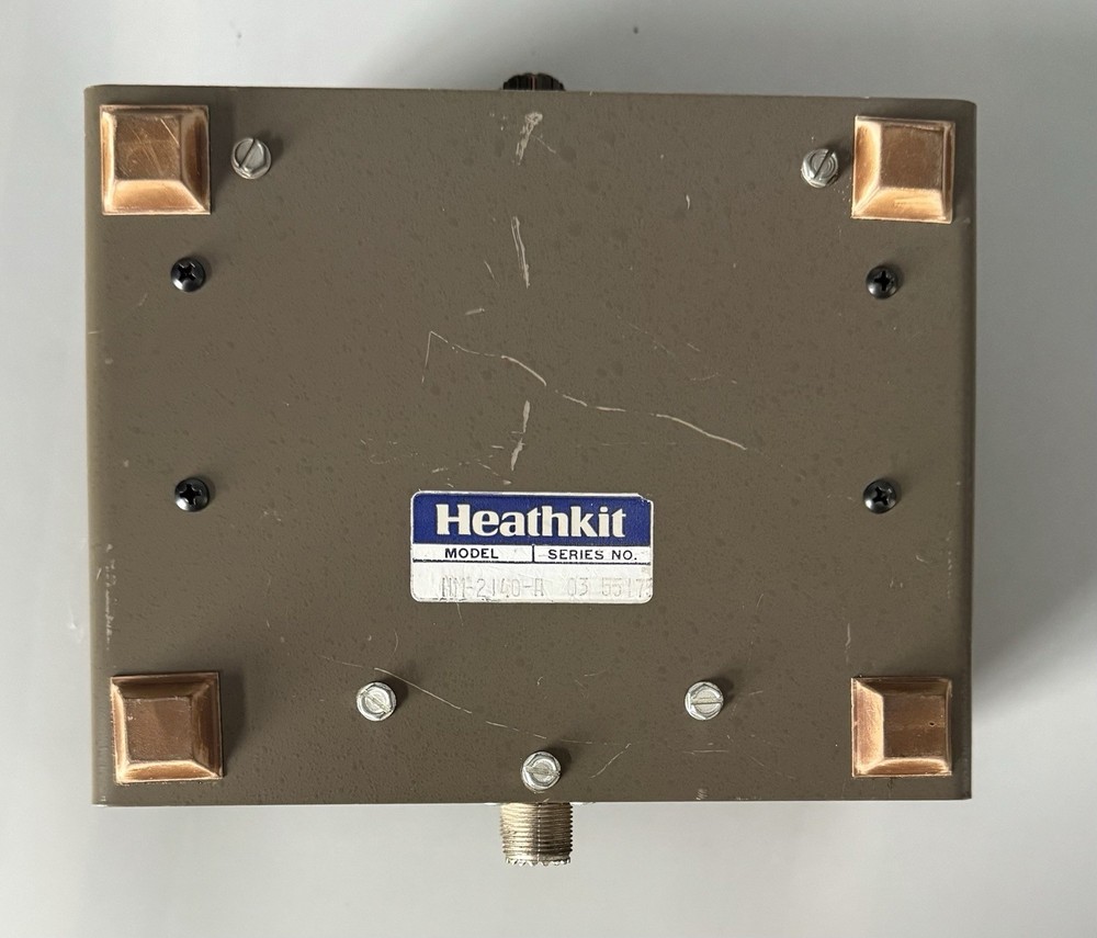 Untested — Heathkit HM-2140A Wattmeter 1.8-30 MHz — See Description