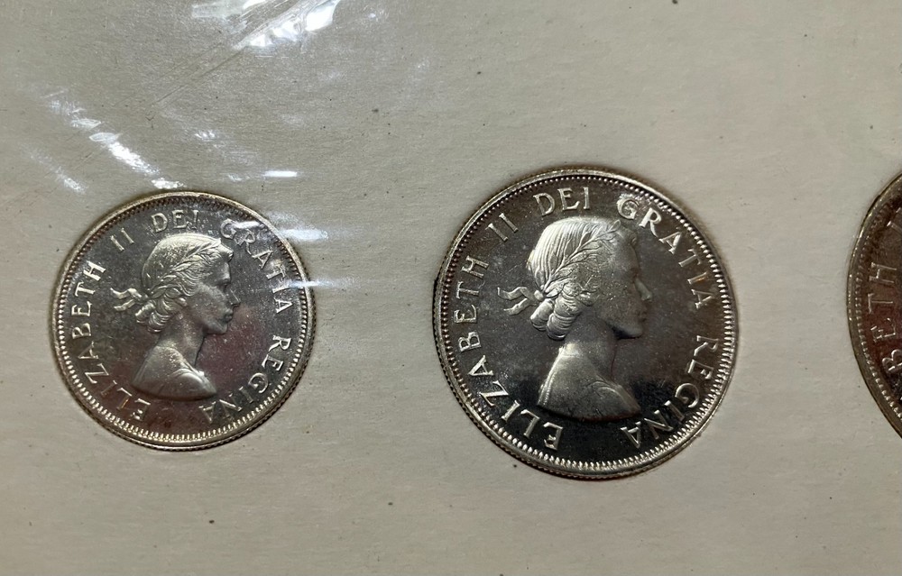 1954 Canada RCM Uncirculated Proof Like Set-NSF One Cent-RARE SET