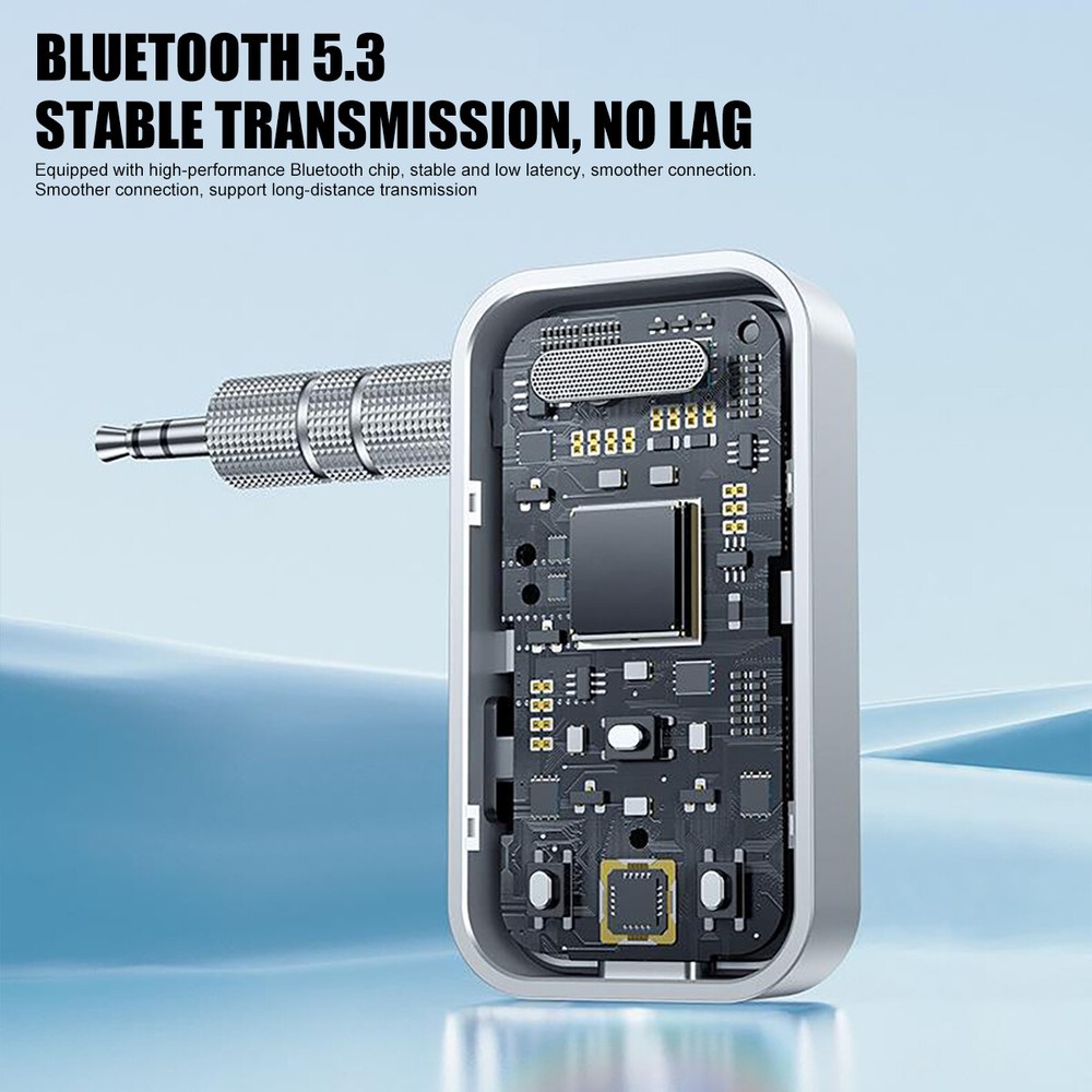 USB Wireless Bluetooth Transmitter Receiver 2 in 1 Audio Adapter 3.5mm Aux Car