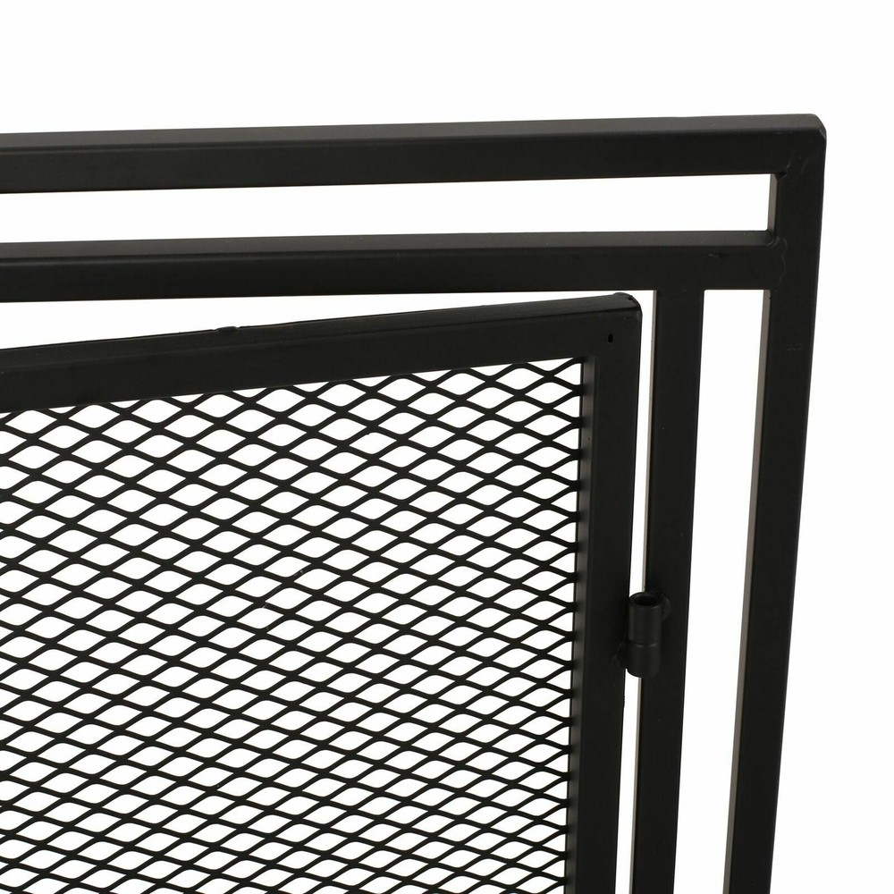 Kolten Modern Iron Fireplace Screen
