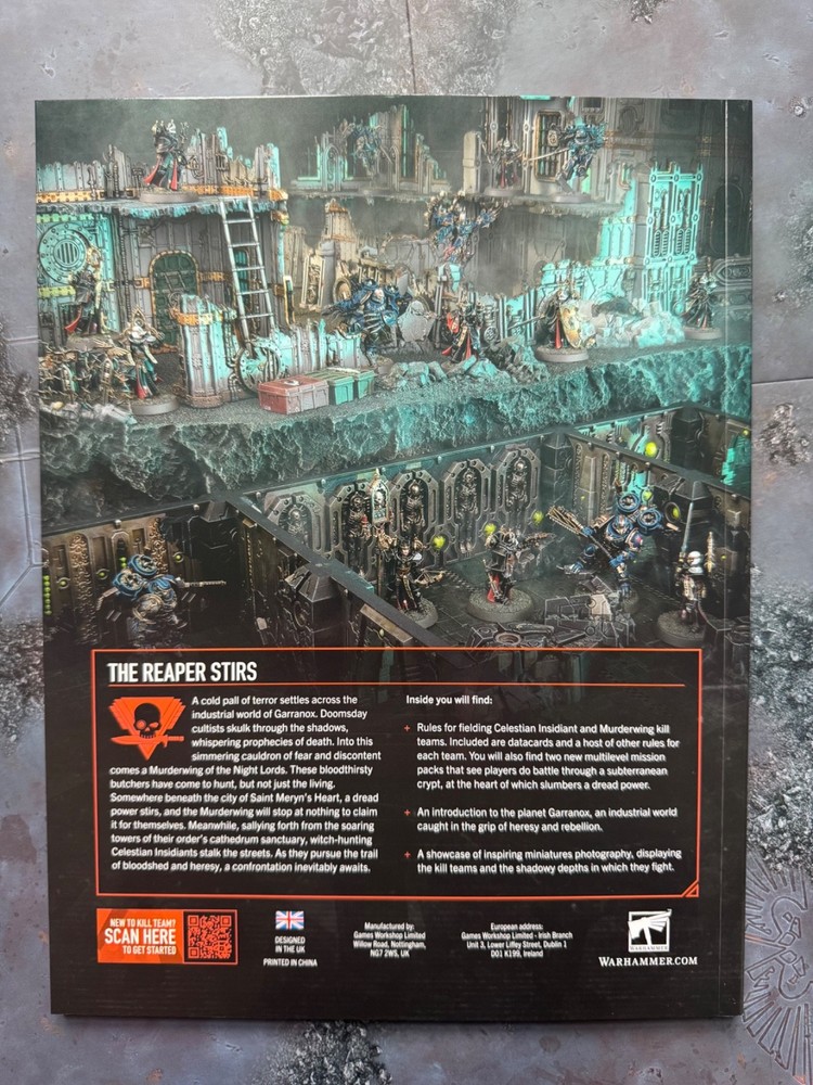Kill Team Shadowhunt Dossier and Double Sided Boards - Brand New