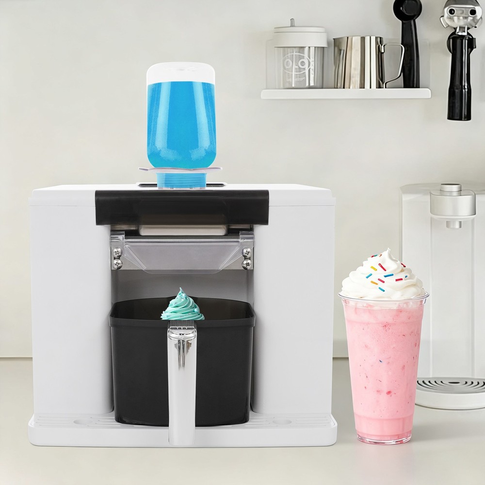 Tabletop Shaved Ice Machine 280W Touch Automatic Shaved Ice Making Machine Home