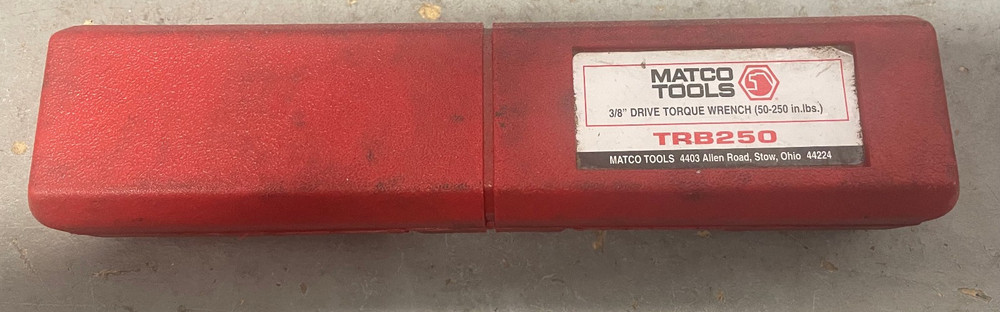 Matco Tools 3/8" Drive Mini Torque Wrench - TRB250