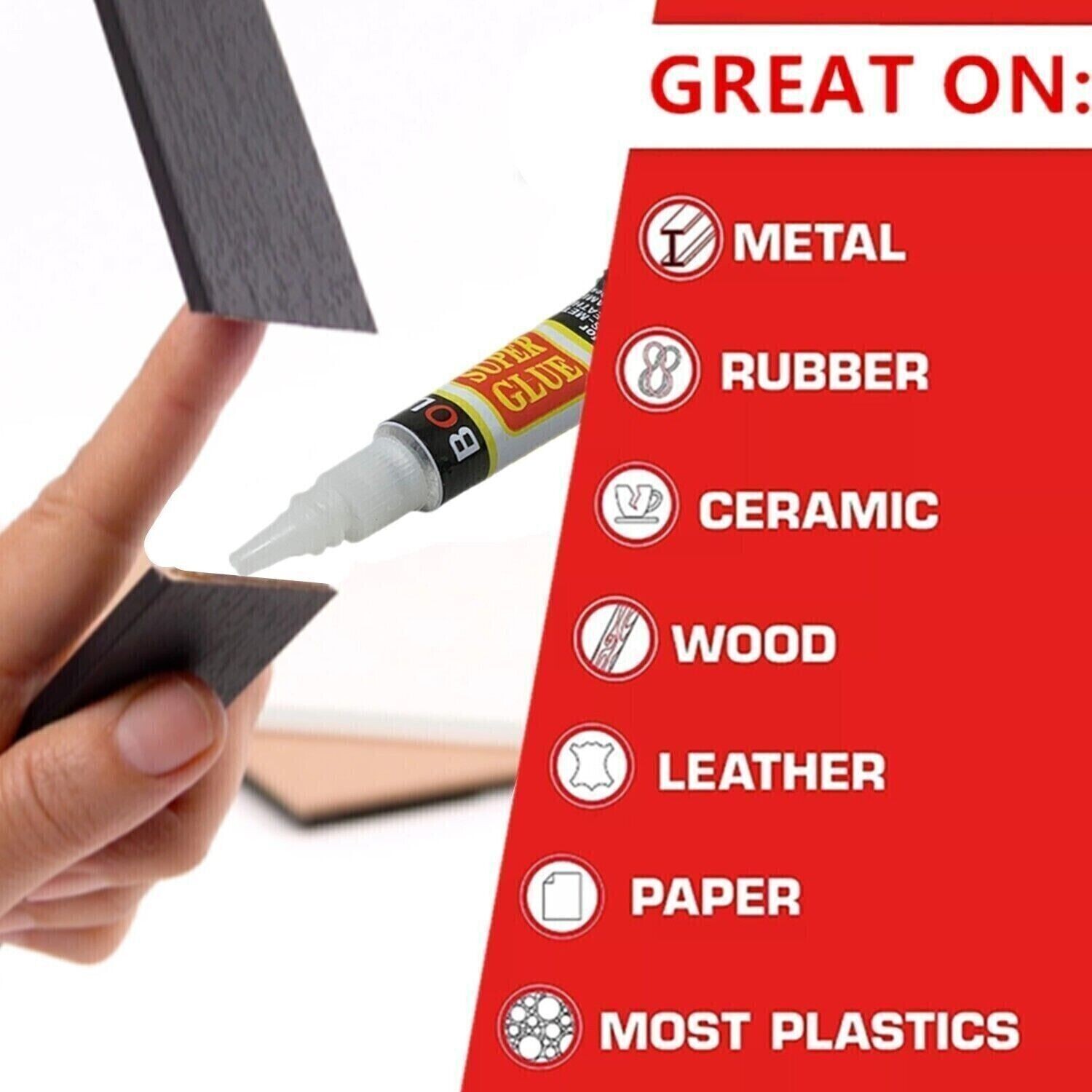 100 Tubes of Super Glue- Cyanoacrylate Adhesive in bulk Free Shipping