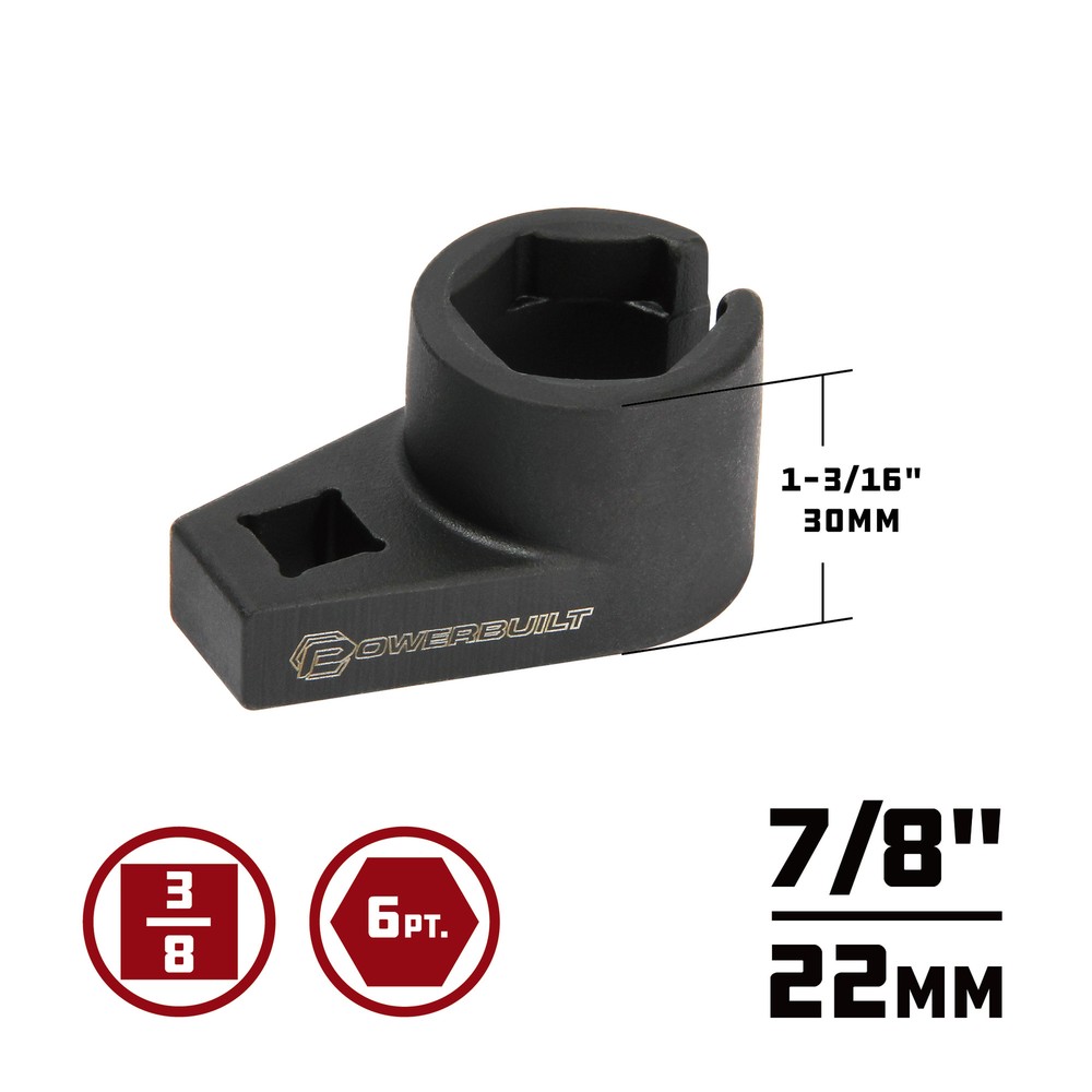 Powerbuilt Oxygen Sensor Socket Kit - 648625