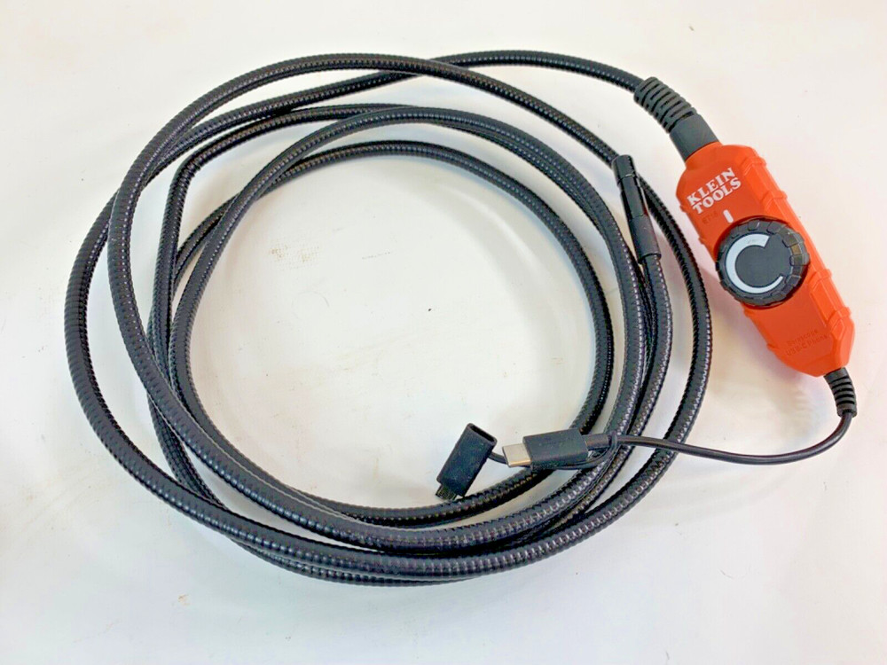 Klein Tools ET16 10 ft Borescope Digital Camera LED Lights For Android Devices