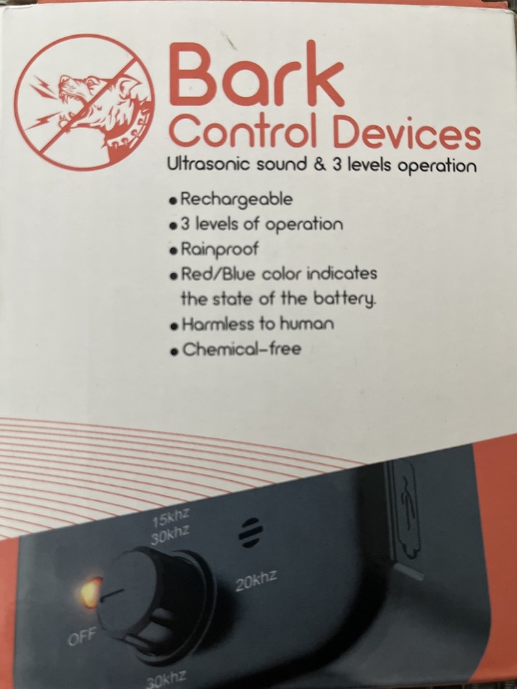 Bark Control Device Anti-Barking Control Devices Dog Bark Dog Behavior Training