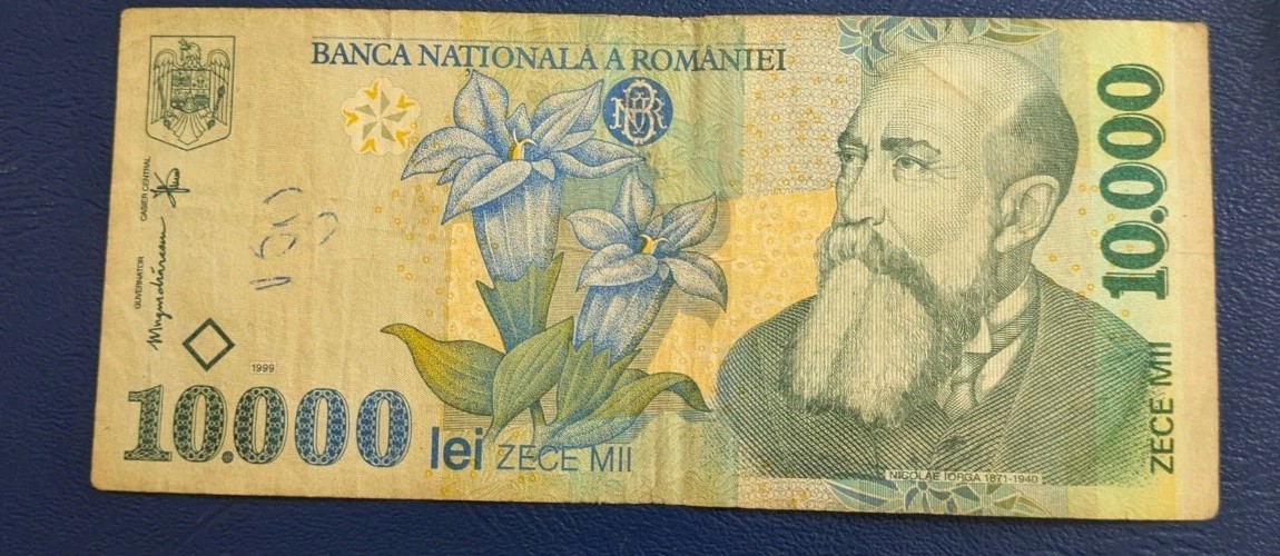 Romania 10000 Lei 1999 Pick 108