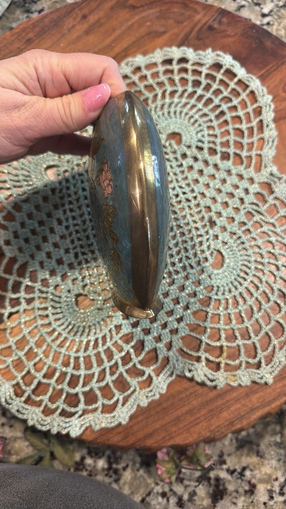 Cloissonne Floral Vase