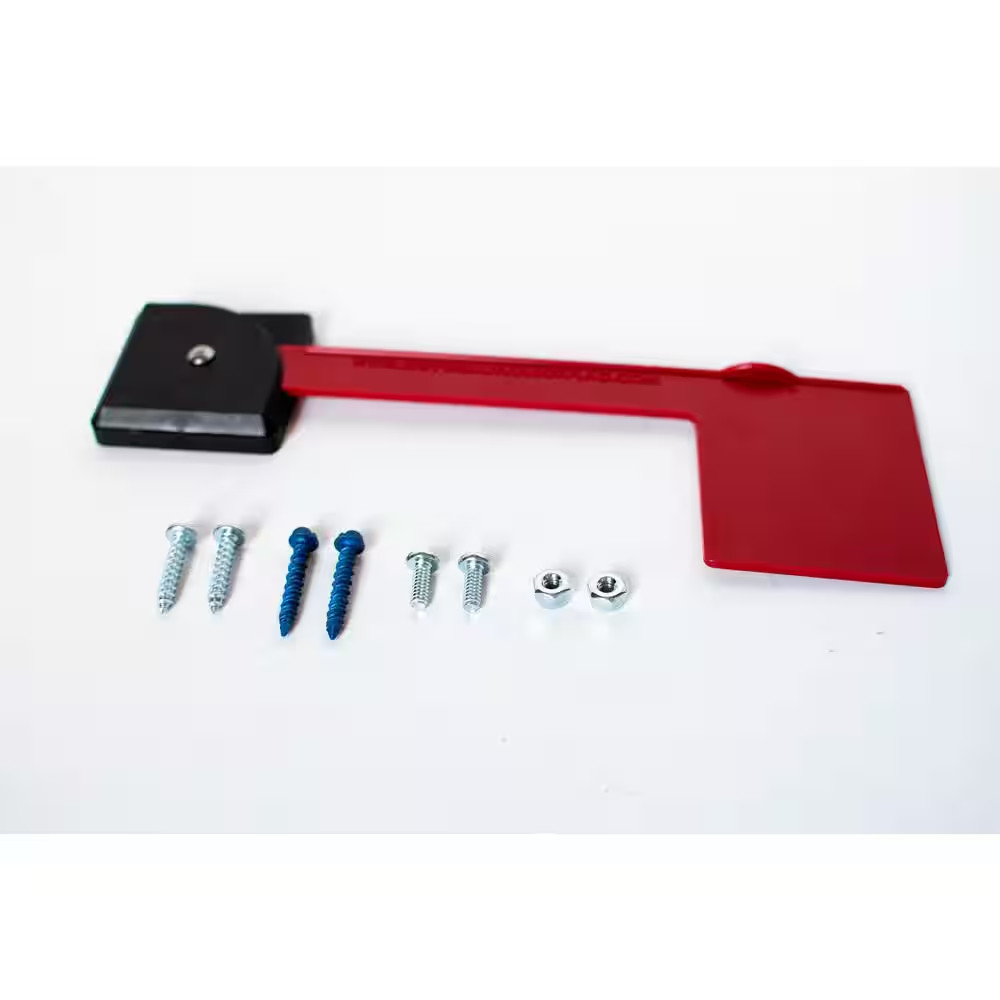 Universal Mailbox Flag Red Plastic Replacement Premium Fade Resistant Hardware
