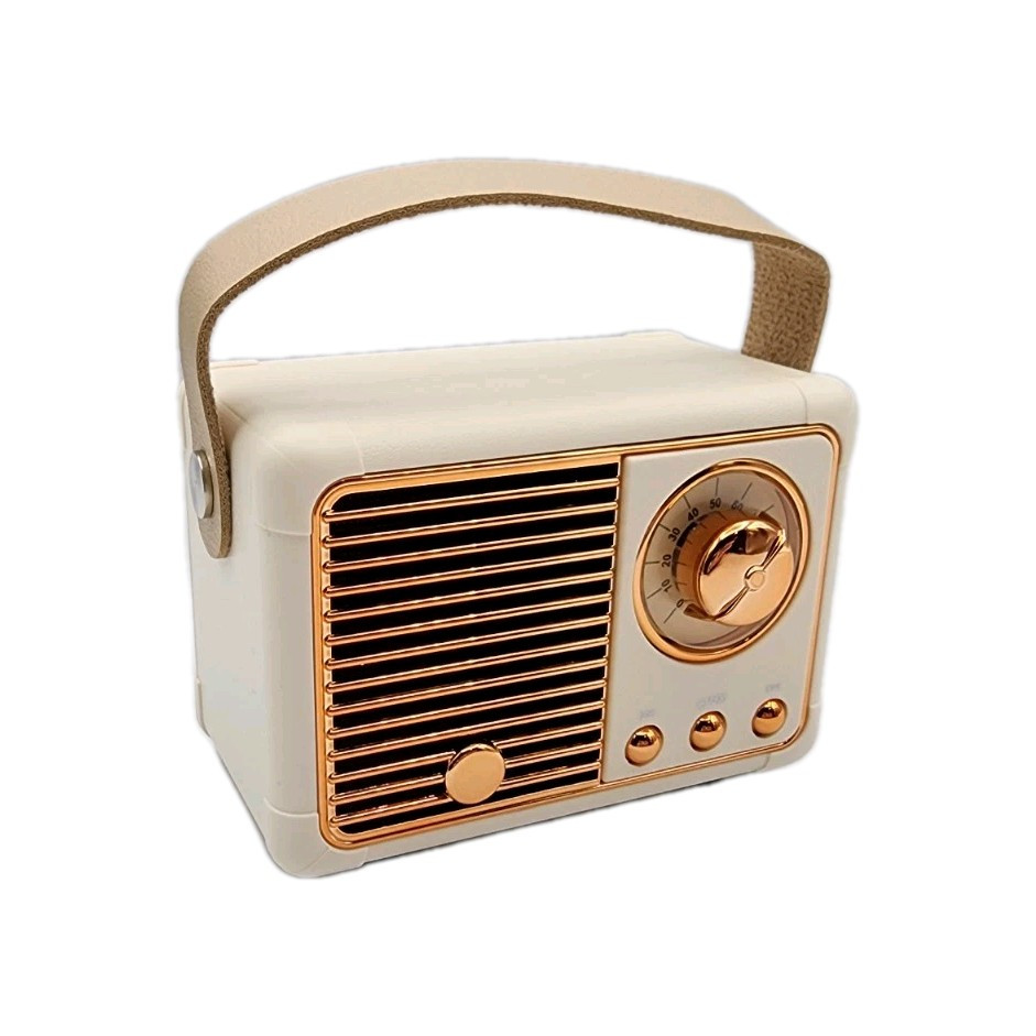 Minkurow Retro HM11 Wireless Bluetooth Speaker Decor Vintage