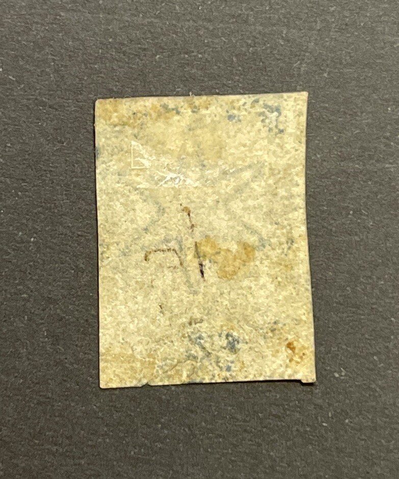 Ceylon SG 2a 1d Blue MINT - Repaired Rip - CAT £1200 SPACEFILLER