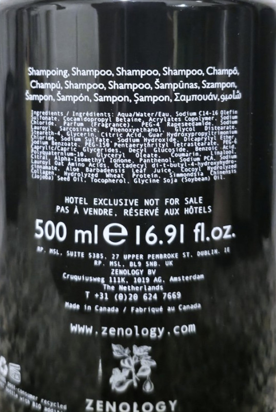 BUNDLE (2 Pack) Zenology Fycus Sycomorus Shampoo & Conditioner 16.9oz