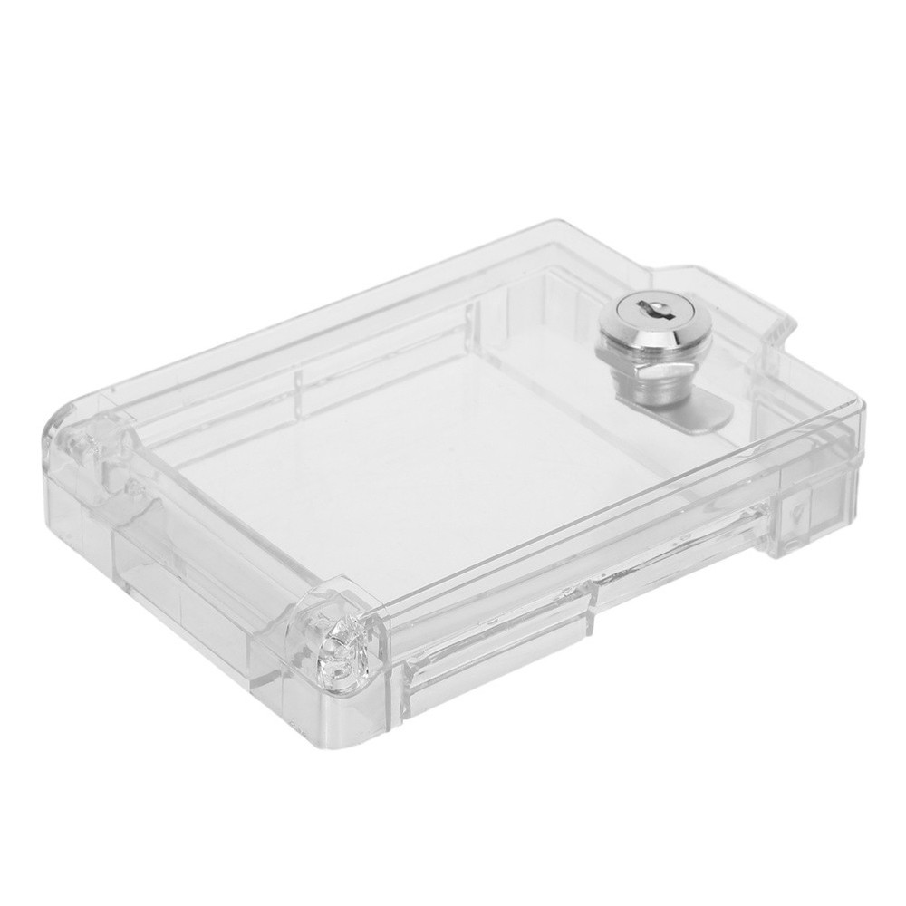 Air Conditioning Panel Cover Ac Switch Lockbox Transparent Kitchen Outlet