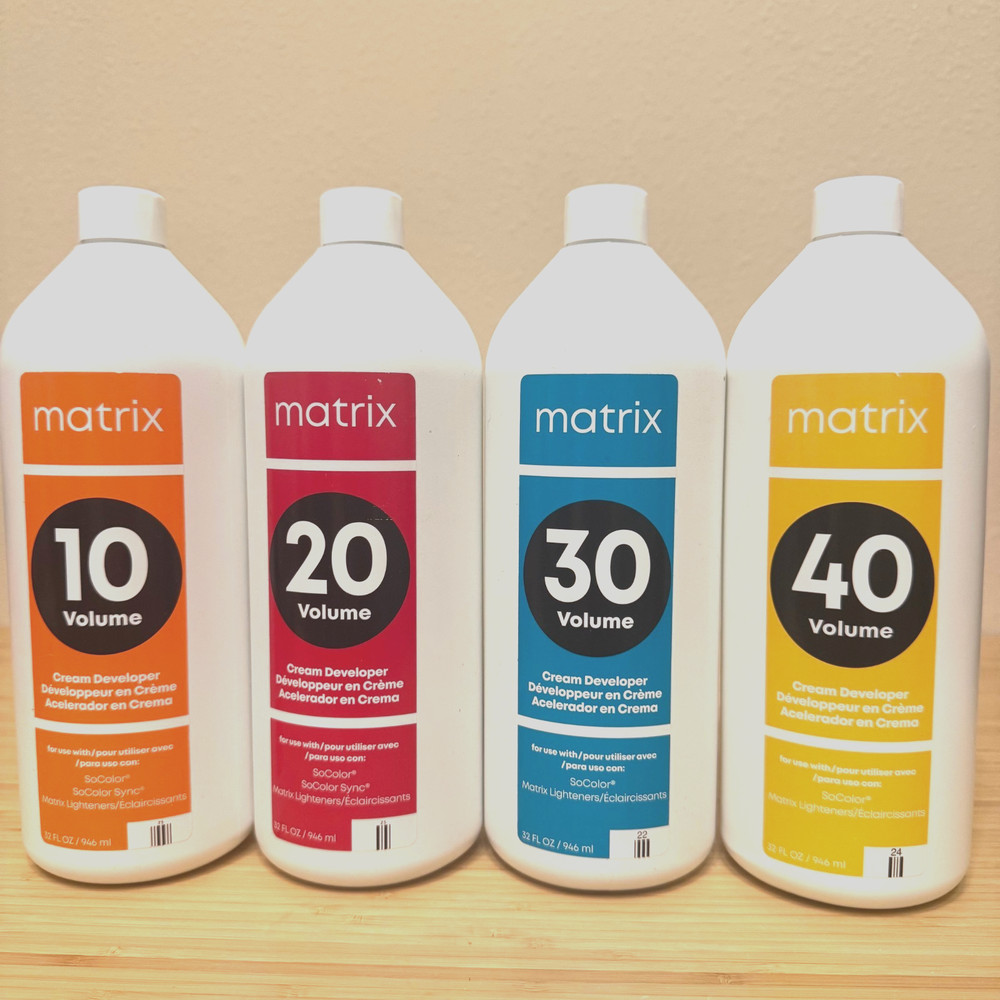 MATRIX SoColor Cream Developer - Universal -10,20,30,40 Vol- Pick Volume & Size