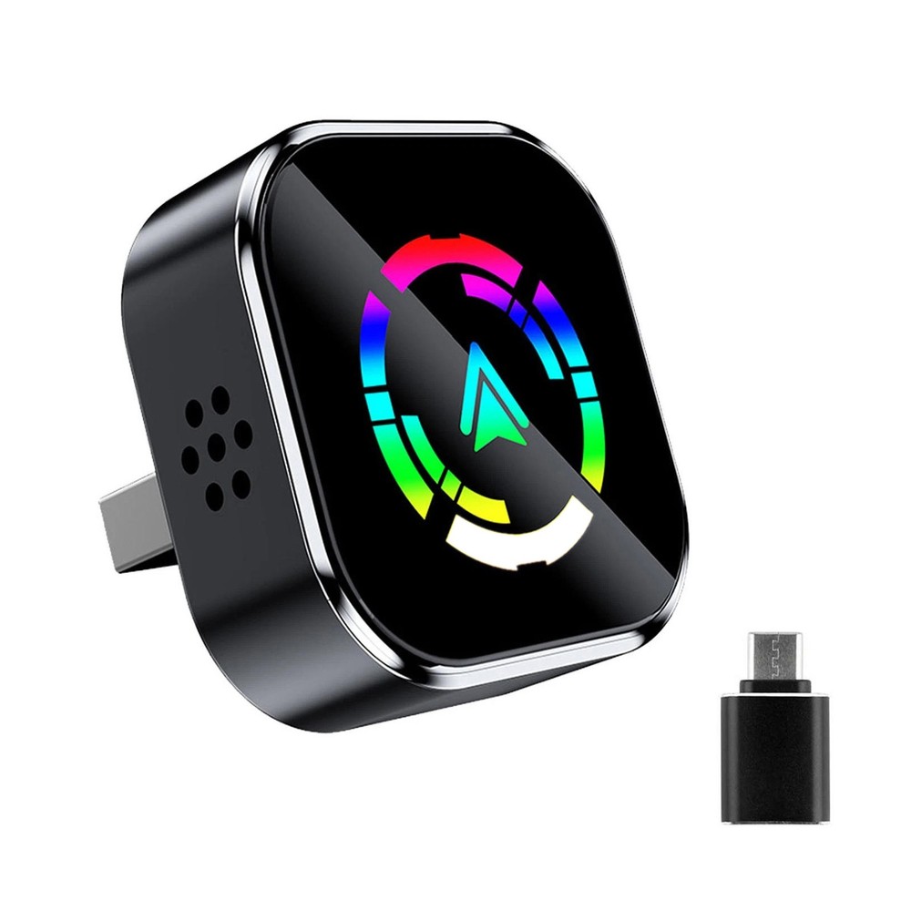 For Apple CarPlay Wireless USB Adapter Bluetooth 5.0 for iOS Android Auto System