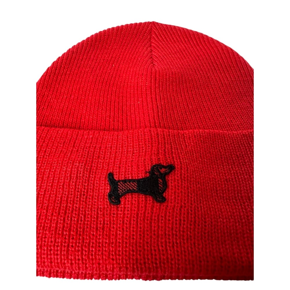 Pink Victoria Secret Red Beanie Polyester OS