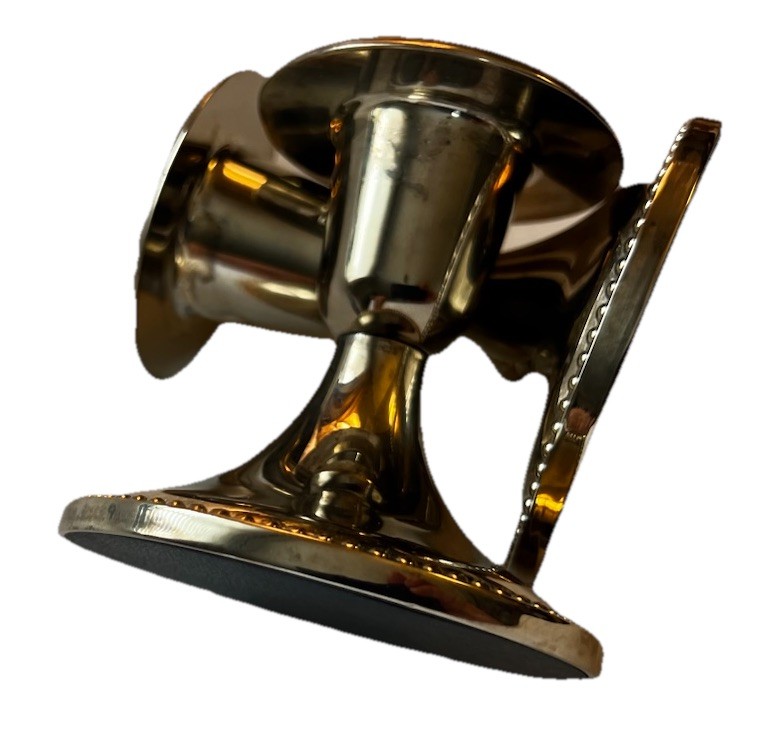 Pair Of 3" Three Inch Silver Plate Candle Holders - Unbranded