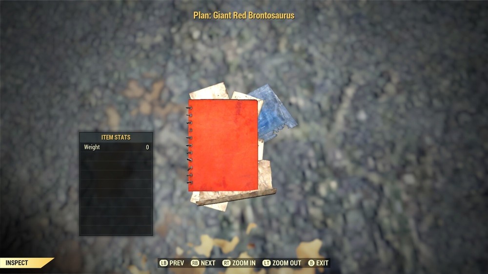 (Xbox) Giant Red Brontosaurus Plan