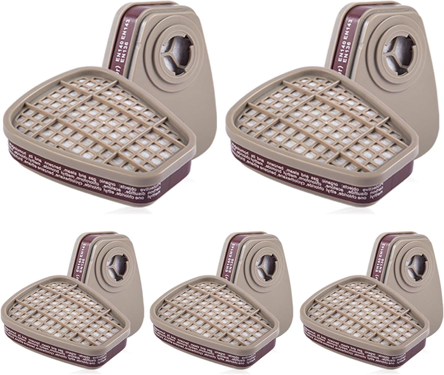 6001CN Organic Vapor Respirator Filters Cartridge For 6300 7000 7502 Gas Mask