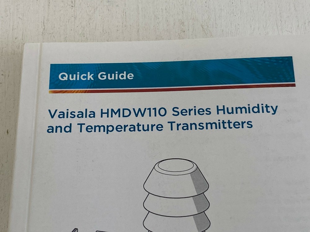 T3: Vaisala HMDW110 Quick Guide