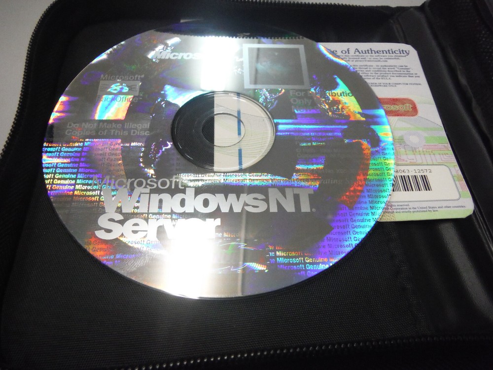 Microsoft Windows SERVER NT Software