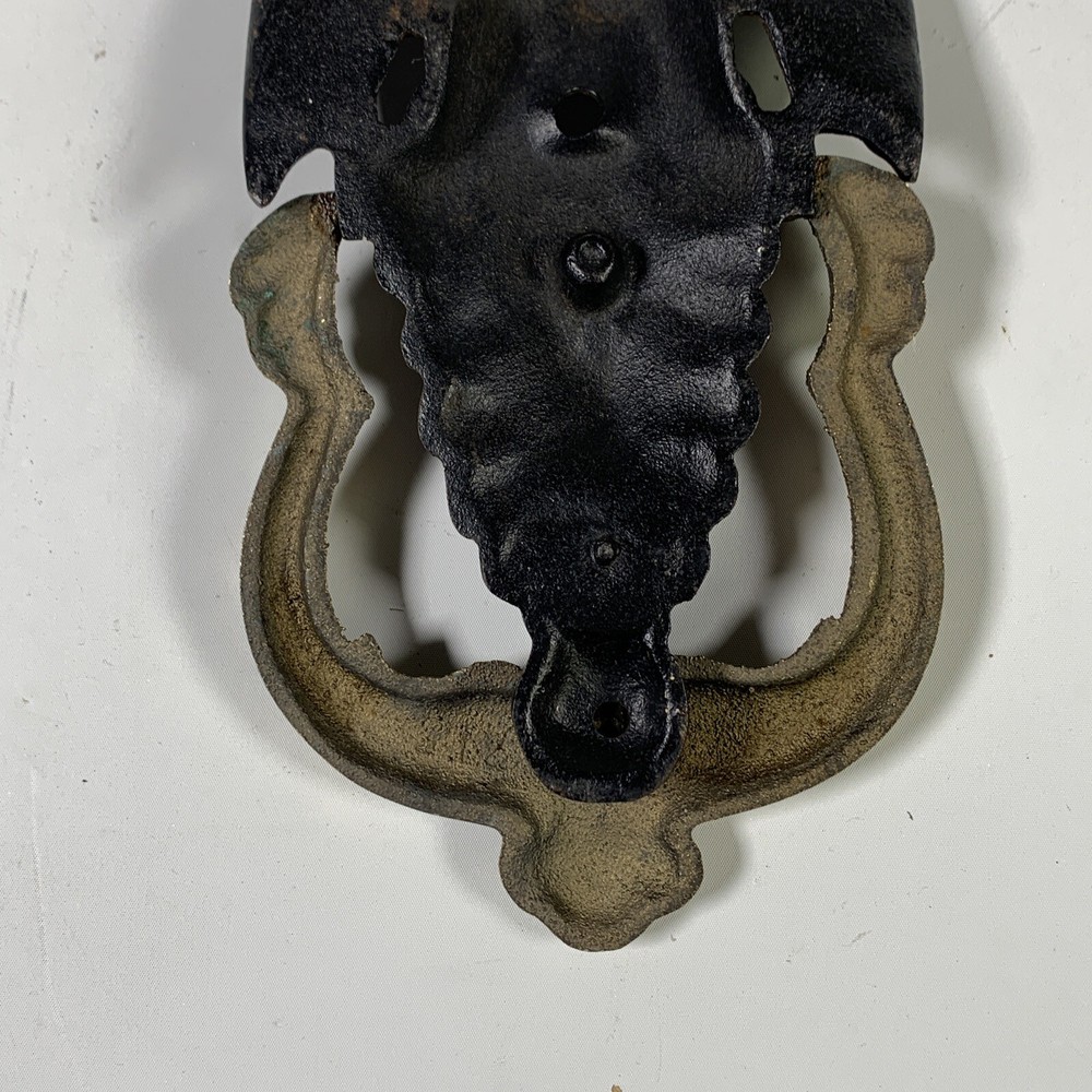 Vintage Brass Eagle Cast Iron Door Knocker