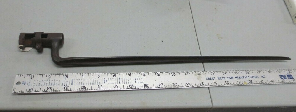 Indian Wars Socket Bayonet 20.75" total length (a) (No Markings)