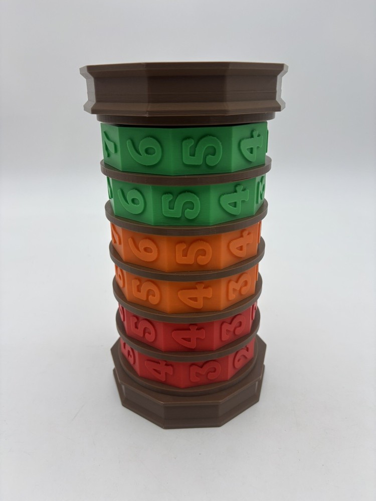 Burger King Cryptex Lock Puzzle Box With Hidden Compartments