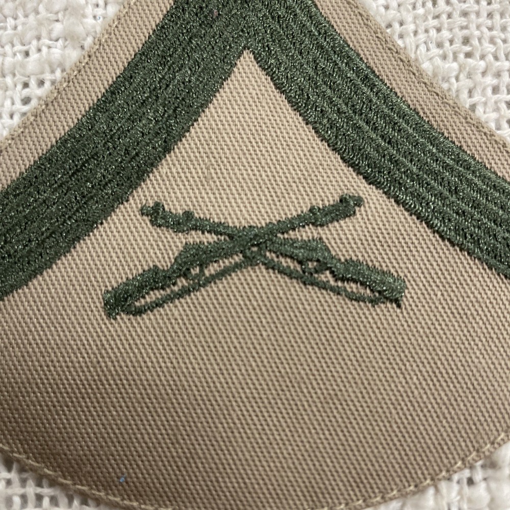 United States Marine Corps USMC Lance Corporal LCpl/E-3 Chevron Patch