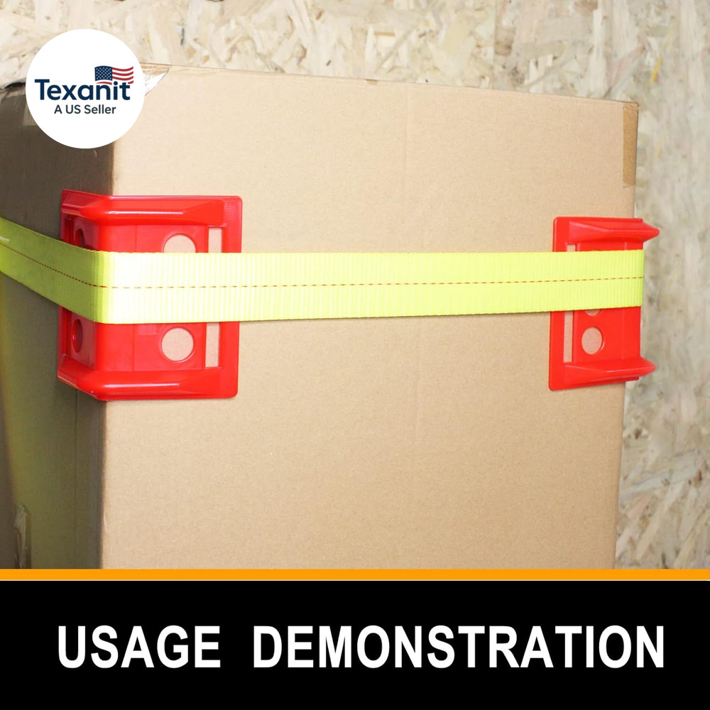 ENJ 20 Pack Flatbed Edge Protector, Edge Corner Tie down Protector for up to 4 I