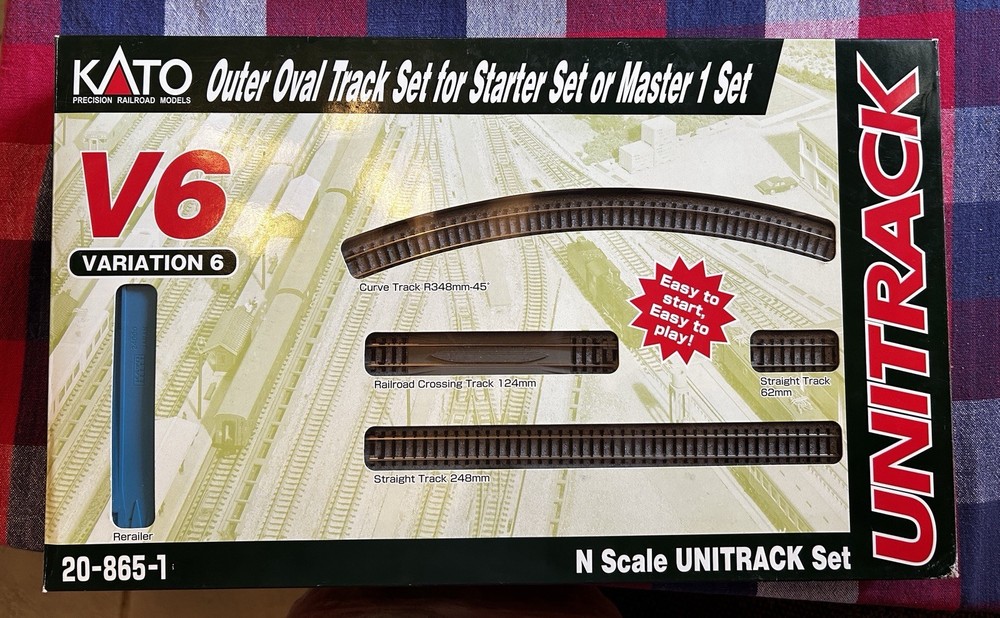 KATO Unitrack N Scale V 6 20-865-1