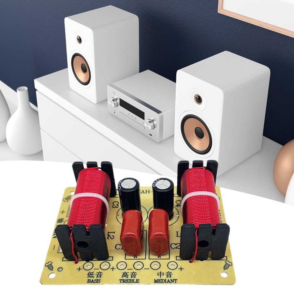 3 Way Speaker Frequency Divider 150W Hi-Fi Crossover Filter Module Board