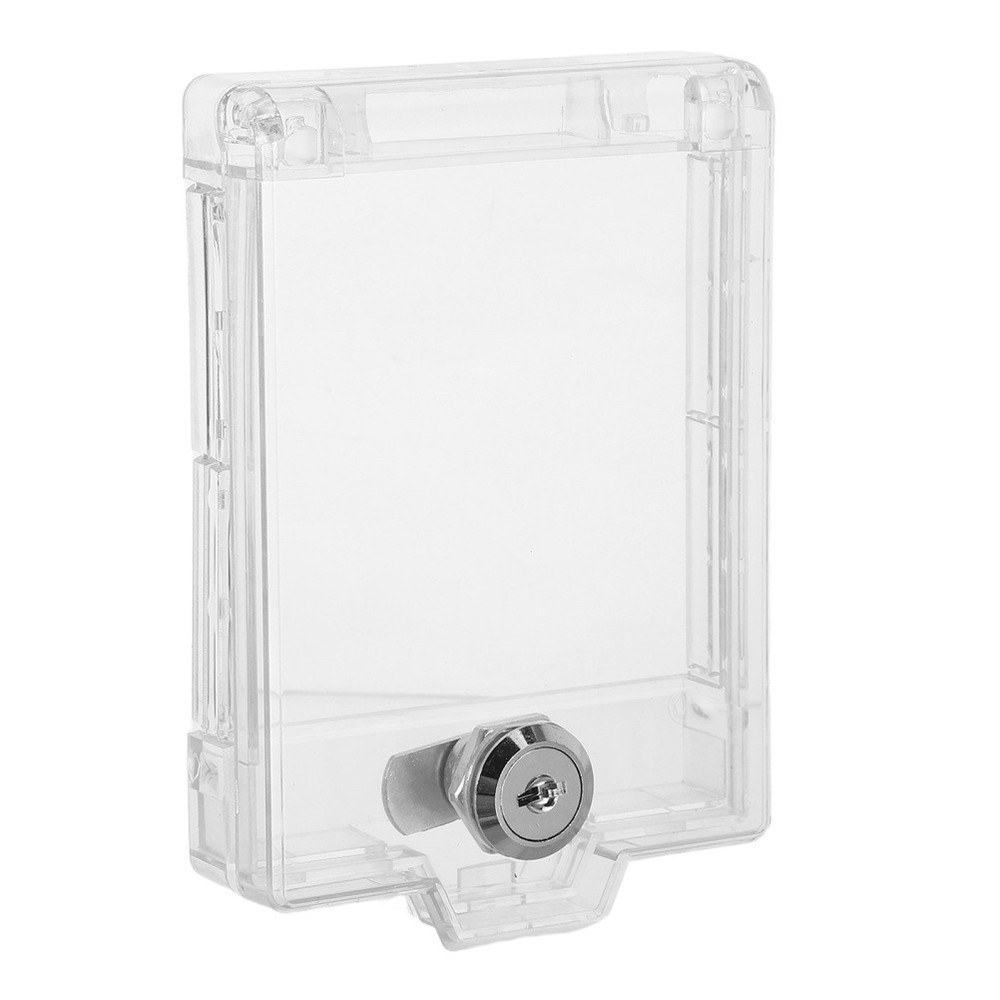 Air Conditioning Panel Cover Ac Switch Lockbox Transparent Kitchen Outlet