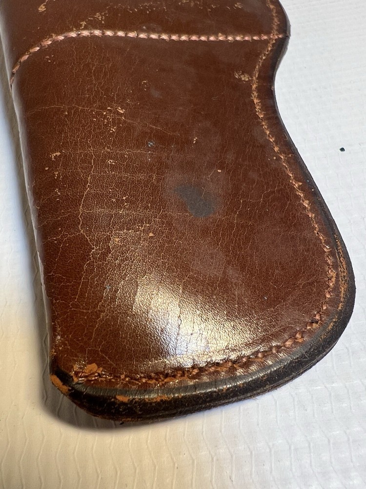 Original WWII US Army General Officer Belt & Holster Set Hickok Eagle Buckle