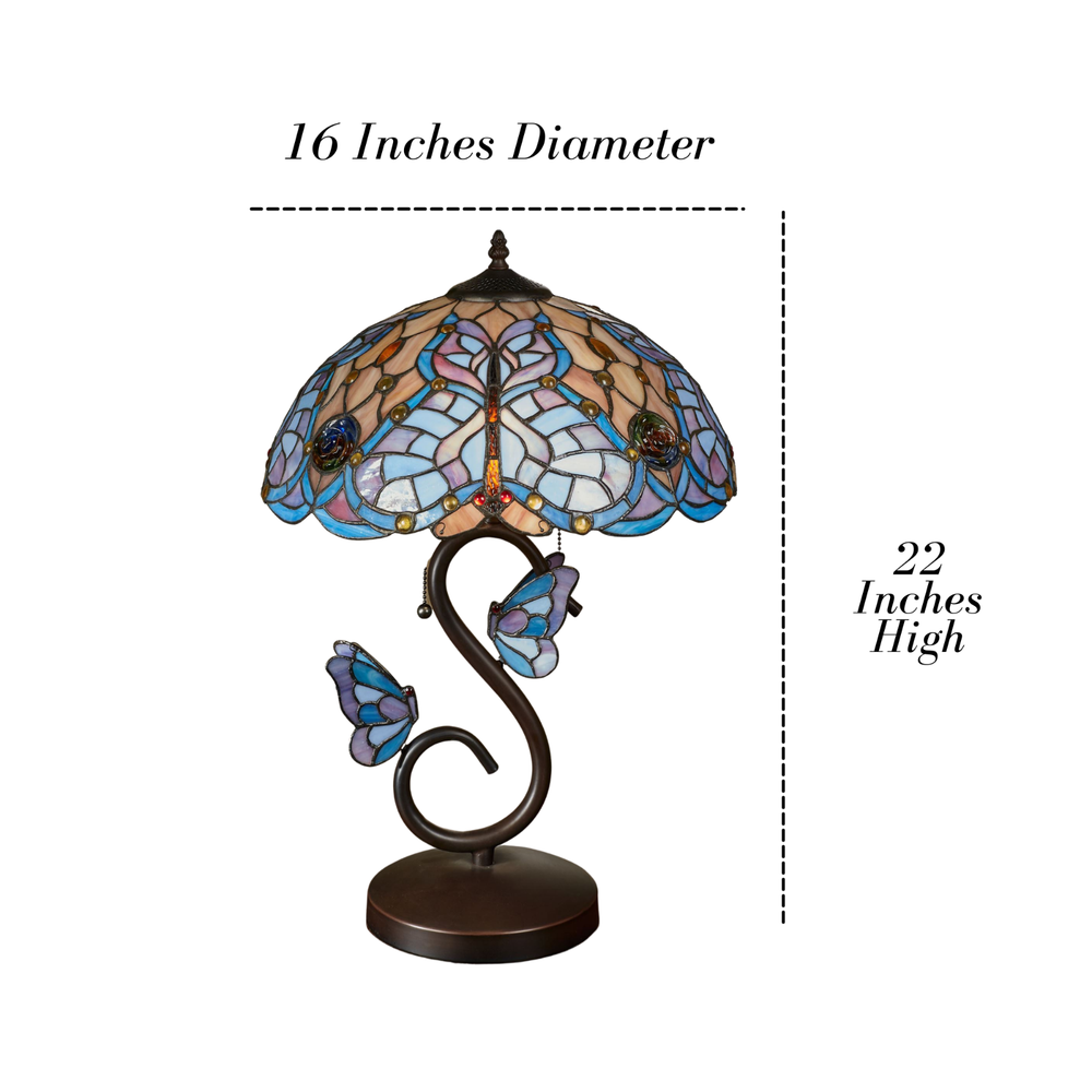 Butterfly Dreams Table Lamp Bronze