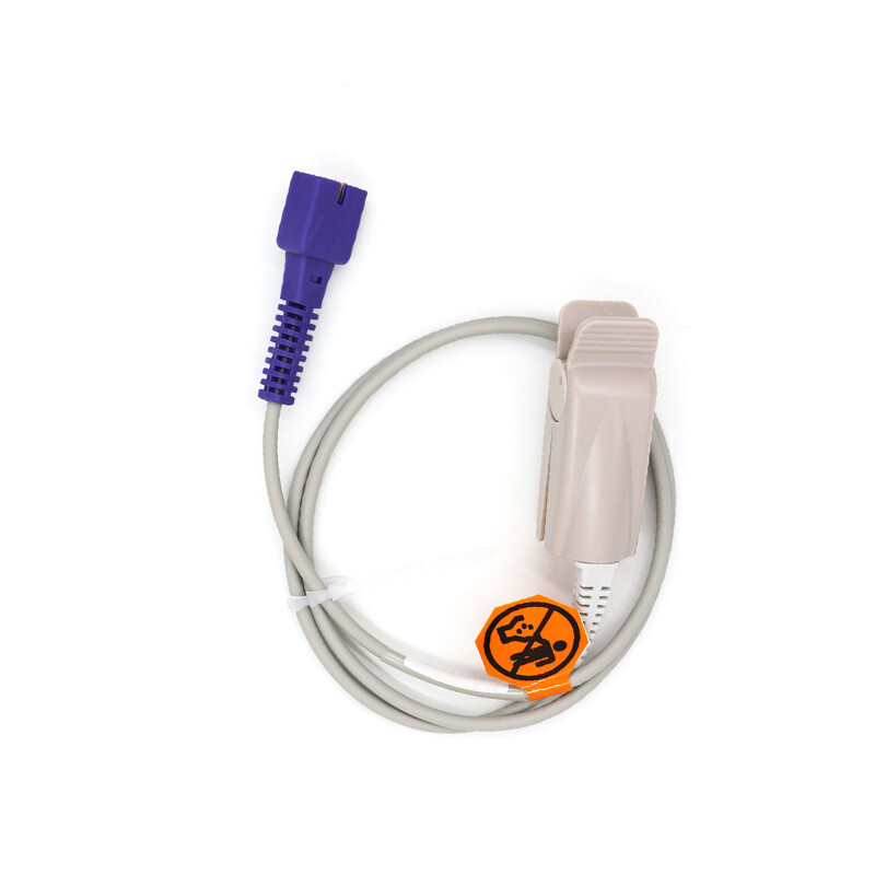 US Fit For DS-100A Oximax Adult Finger Clip SpO2 Sensor Blood Oxygen Probe 9Pin