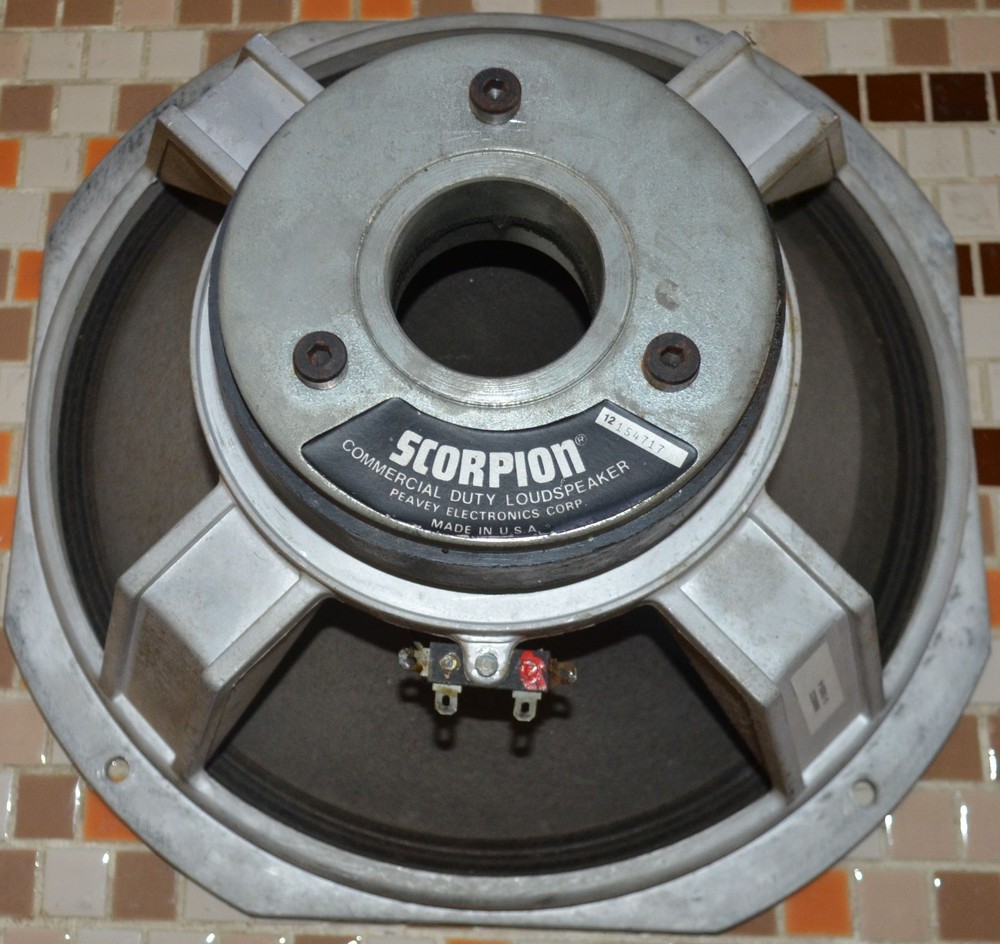 Peavey Vintage SCORPION 12" Speaker. Working.