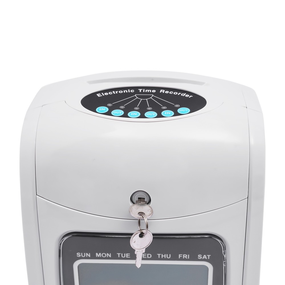 Pyramid Time System Model With 50 Cards Starter Time Clock Bundle 13V 1000MA