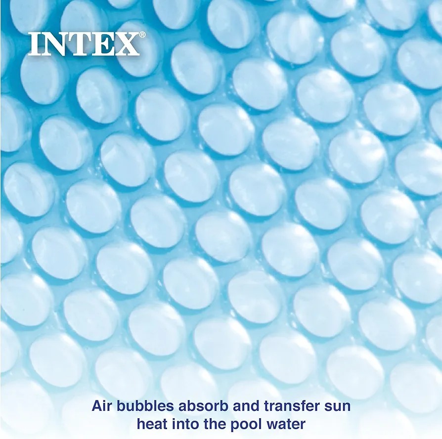 Intex 29026E 9 x 18 Foot Rectangular Solar Frame Set Pool Cover