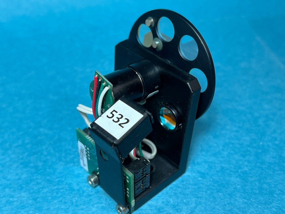 Motorized Optical Attenuator Filter Wheel, 8 Position for 532nm Laser