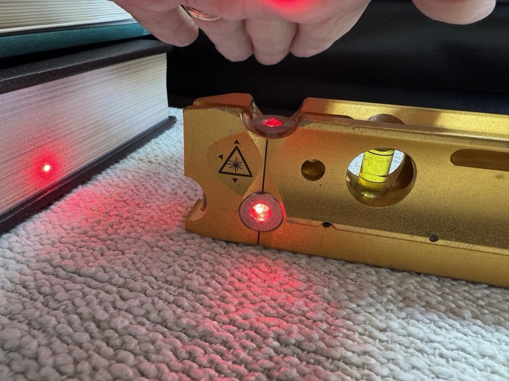 RoboToolz 3 Alignment Laser Torpedo Level Construction Woodworking Remodel Tool