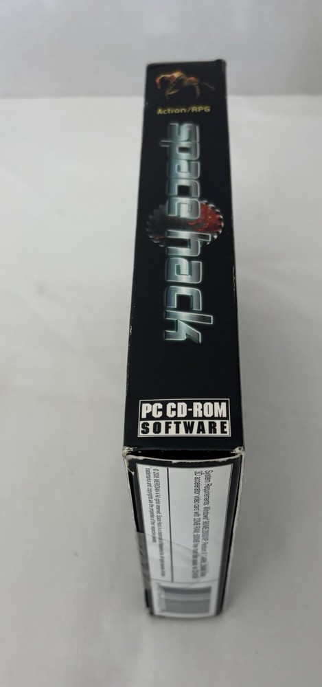 Space Hack PC CD futuristic outerspace alien post-catastrophic role-playing game